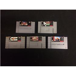 SUPER NINTENDO VIDEO GAME LOT
