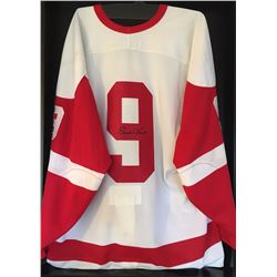 GAME USED & SIGNED GORDIE HOWE JERSEY W COA