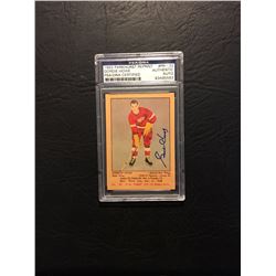 1993 AUTOGRAPHED GORDIE HOWE PARKHURST REPRINT HOCKEY CARD #PR-33