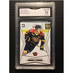 2014 LEAF ITG CONNOR MCDAVID #01 DRAFT ROOKIE HOCKEY CARD GEM MT 10