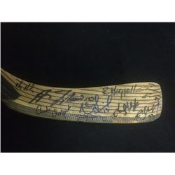 AUTOGRAPHED STORE MODEL HOCKEY STICK DIONNE, LAFLEUR & MORE