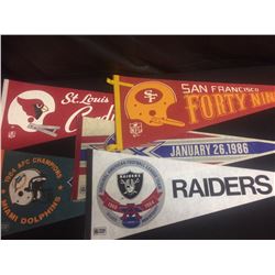NFL FOOTBALL PENNANT LOT