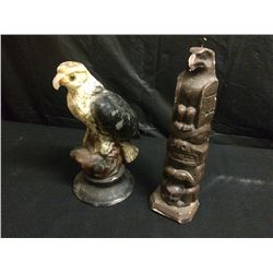 NATIVE ART STATUE LOT