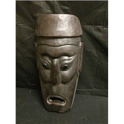 NATIVE HAND CARVED MASK