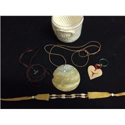 NATIVE ART JEWELRY & ACCESSORIES LOT
