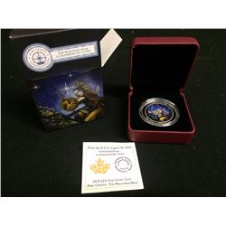ROYAL CANADIAN MINT 2015 25 DOLLAR FINE SILVER COIN STAR CHARTS: THE WOUNDED BEAR