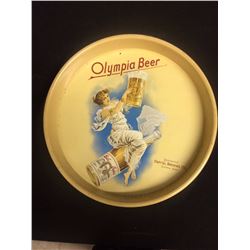 VINTAGE OLYMPIA BEER SERVING TRAY