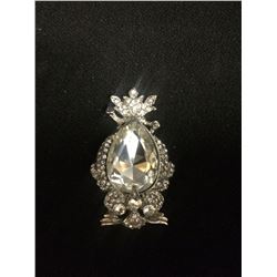 925 SILBER AND SWAROVSKI CRYSTAL PENDANT