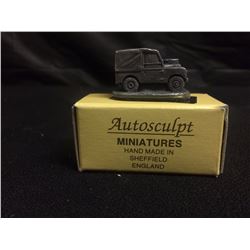 VINTAGE PEWTER AUTOSCULPT MINIATURES MADE IN SHEFFIELD ENGLAND