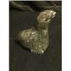 Image 1 : INUIT STONE SEAL CARVING SIGNED