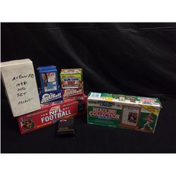 FOOTBALL/ BASEBALL TRADING CARD LOT
