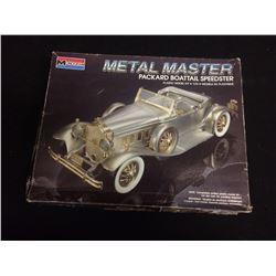 MONOGRAM METAL MASTER PACKARD BOATTAIL SPEEDSTER PLASTIC MODEL KIT 1:24 SCALE IN BOX