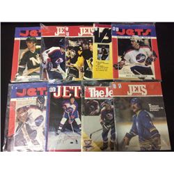 VINTAGE WINNIPEG JETS FAN SOUVENIR PROGRAMS LOT