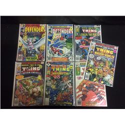MARVEL COMICS THE DEFENDER & THE THING COMIC BOOK LOT
