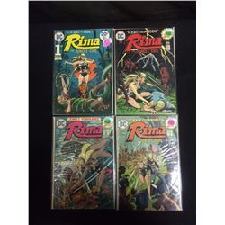 DC COMICS RIMA THE JUNGLE GIRL COMIC BOOK LOT