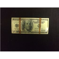 $100 BILL BELT BUCKLE