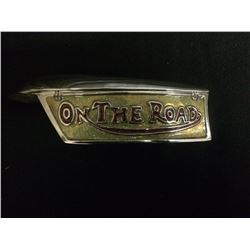 ON THE ROAD BELT BUCKLE