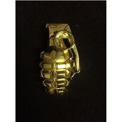 HAND GRENADE BELT BUCKLE