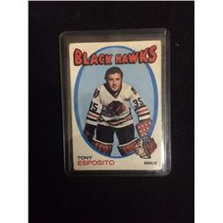 TONY ESPOSITO HOCKEY TRADING CARD CHICAGO BLACKHAWKS