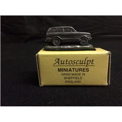 COLLECTIBLE AUTOSCULPT MINIATURES CAR HAND MADE IN SHEFFIELD ENGLAND