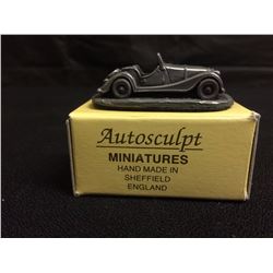 COLLECTIBLE AUTOSCULPT MINIATURES CAR HAND MADE IN SHEFFIELD ENGLAND