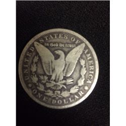 1889 MORGAN SILVER DOLLAR MINTED O