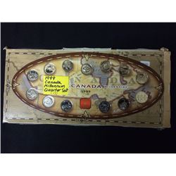 1999 CANADIAN MILLENIUM CANADIAN QUARTER SET