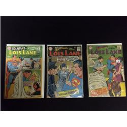 VINTAGE SILVER AGE DC COMICS SUPERMANS LOIS LANE COMIC BOOK LOT