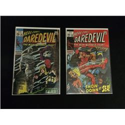 VINTAGE SILVER AGE DAREDEVIL MARVEL COMIC BOOK LOT