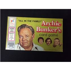 MILTON BRADLEY "ALL IN THE FAMILY" ARCHIE BUNKERS CARD GAME