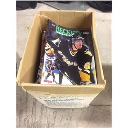 BECKETT HOCKEY MONTHLY MAGAZINE LOT