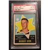 Image 1 : 1968 O-PEE-CHEE BOBBY ORR NORRIS TROPHY HOCKEY TRADING CARD #214 VG-EX 4