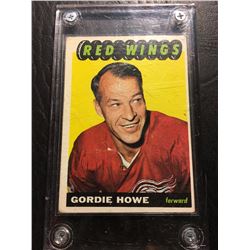 1964-65 GORDIE HOWE HOCKEY TRADING CARD