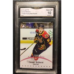 #12 CONNOR MCDAVID 2014 YOUNG STARS ROOKIE HOCKEY TRADING CARD 115/200 GEM MT 10