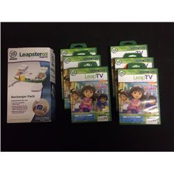 LEAP FROG LEAP TV VIDEO GAME LOT