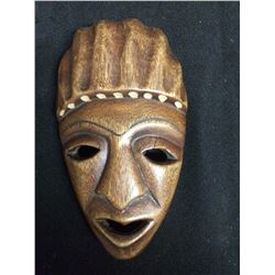 HAND CARVED NATIVE ART MASK