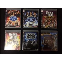 PLAYSTATION 3 VIDEO GAME LOT