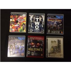 PLAYSTATION 3 VIDEO GAME LOT