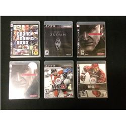PLAYSTATION 3 VIDEO GAME LOT