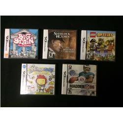 NINTENDO DS VIDEO GAME LOT