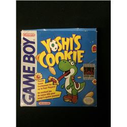 NINTENDO GAMEBOY GAME CARTRIDGE YOSHI'S COOKIE IN BOX