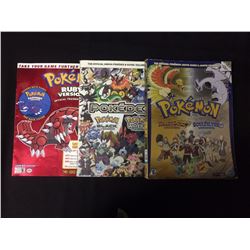 NINTENDO DS VIDEO GAME LOT POKEMON GAMES IN BOX