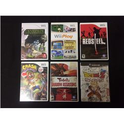 Wii VIDEO GAME LOT