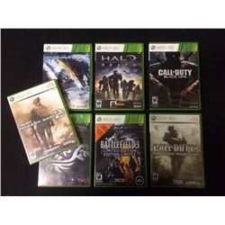 XBOX 360 VIDEO GAME LOT