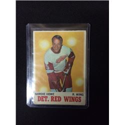 1970 O PEE CHEE GORDIE HOWE HOCKEY CARD