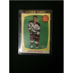 1961 TOPPS JEAN RATELLE ROOKIE CARD