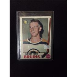 1969 O PEE CHEE BOBBY ORR HOCKEY CARD WITH STAMP