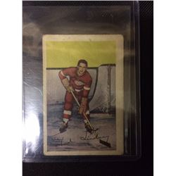 1952 PARKHURST TED LINDSAY HOCKEY CARD