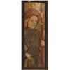 Image 2 : In the manner of Conrad Laib (c. 1410-after 1460), THE VIRGIN AND ST. GEORGE, tempera on wood,...