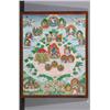 Image 1 : Tibetan School (19th c.), HARUGA, Tanka, ink and colour on fabric, 25.6" x 20.1" - 65 x 51 cm...